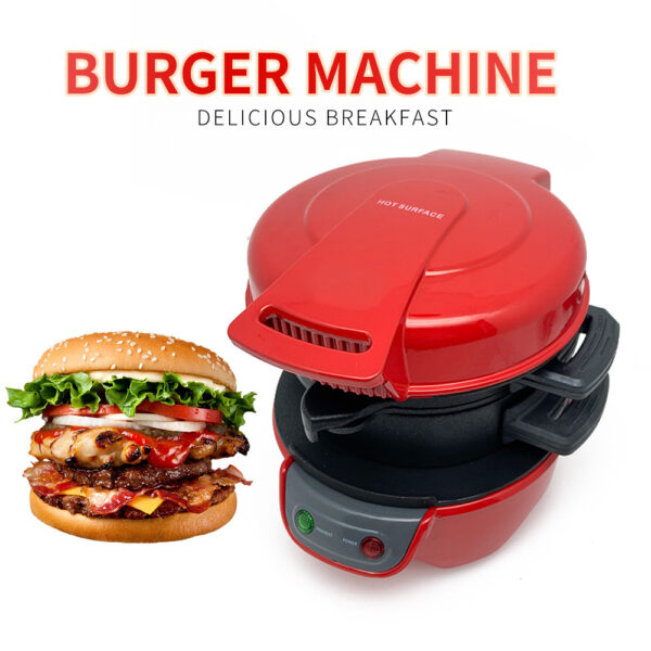 Household Breakfast Machine Hamburg Sandwichke Mar With Egg Cooker Ring Machine Bread Sandwich Machine Waffle Machine - Image 5