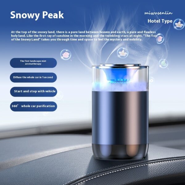 Car Aromatherapy Diffuser Cloud Mist Air Freshener Auto Decoration Natural Fragrance Auto Decoration Tool For RVs Trucks Sedans - Image 5