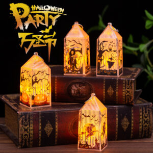Lanterne Citrouille Halloween pour Enfants – Veilleuse LED